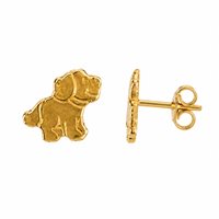 Boucles d'oreilles Enfant in Or jaune CAGNOLINO FIMA